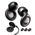 Reusable Foldable Silicone Flange Type Ear Plugs for Noise Reduction for Flight Sleep Swim Concerts and Study
